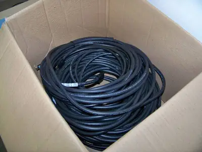 (24.4 lbs. inc. box) HDMI Cables - Some Long, Various Lengths