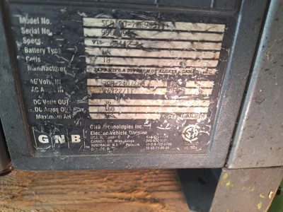 Used _UNKNOWN_ _UNKNOWN_ Rectifier - Battery Chargers Georgia US | Auction Management Corporation #1548545