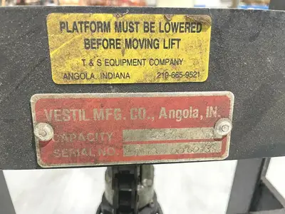 Used Maverick Industrial Sales Rolling Platform Lift Cart Platform Lifters Michigan US | Maverick Industrial Sales #1401588