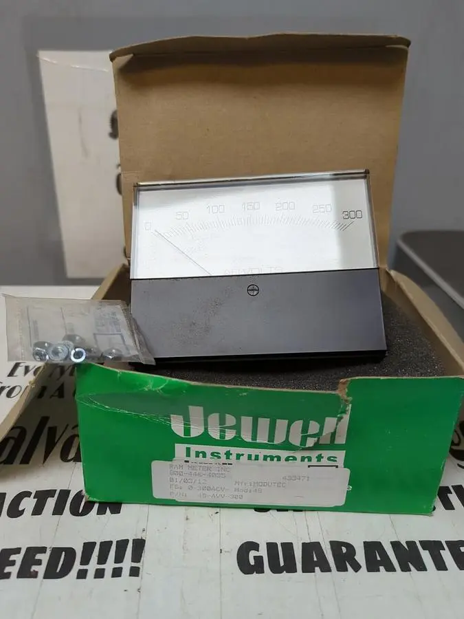New | in-Stock MODUTEC 0-300VDC Meters - Misc | Surplus Asset Holdings #1206853