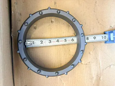 Used AFTERMARKET 6" DUAL ROTARY SHOE – 22 BALLISTIC BUTTON ASSEMBLY Drilling Attachments Pennsylvania US | East West Machinery & Drilling #1417918