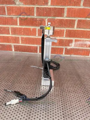 Used FESTO DNCE-32-100-BS-"3"P-Q SIZE 32 STANDARD CYLINDER W/MITSUBISHI MOTOR Electronics & Components California US | Equipment Lab #1466097