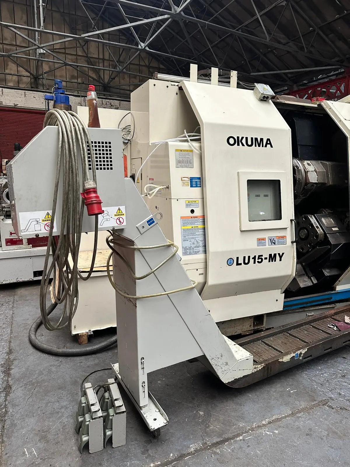 Okuma LU15-MY 4 Axis CNC Lathe