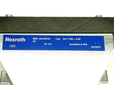 New | in-Stock BOSCH REXROTH WI 2 ROCKER Misc Industrial Equipment | Maverick Industrial Sales #1114360