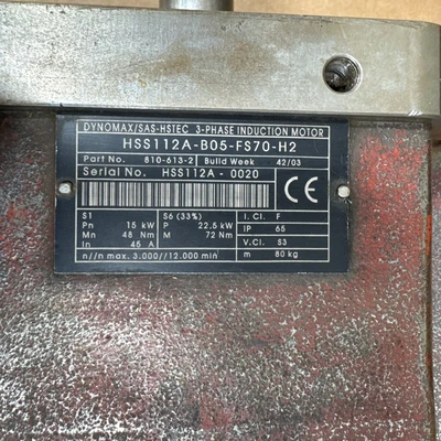 USED Rexroth Indramat HSS1 12A-B05-FS70-H2