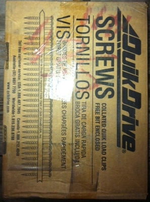 Screws,No.X1S1016, 5/16 HEX #10x1",Approx.1500 screws per box(33)Boxes Available