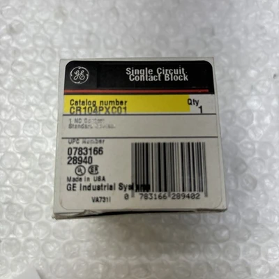 NEW GE CR 104PXC01