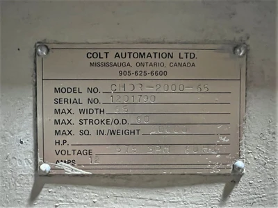 USED COLT CHDR-2000-65