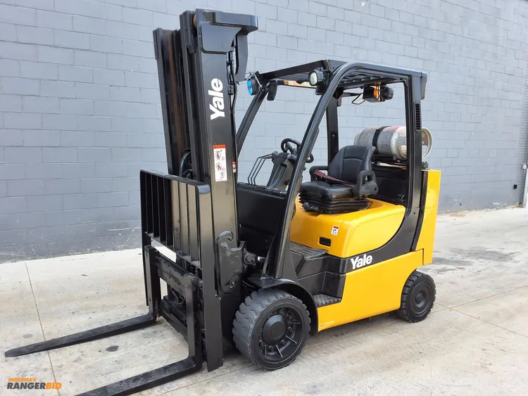 Used 2018 YALE 8,000LBS CAPACITY Liquid Propane Forklifts Michigan US | Miedema Asset Management Group #1263991