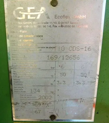 (7) Westfalia CA 755-00-12 decanter centrifuges, 2205SS.