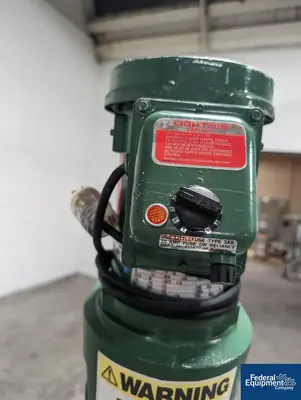 USED Bulling Metal Works 400 Liter Bulling Metal Works Reactor, 316L S/S, 45/120#