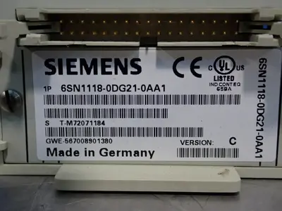 USED SIEMENS 6SN1180DG210AA1