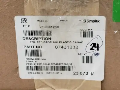 NEW SIMPLEX 2190-9123C