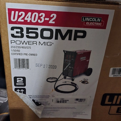 USED LINCOLN ELECTRIC POWER MIG