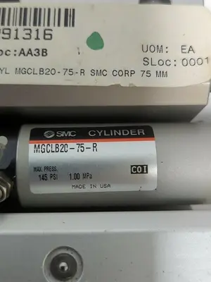 New | in-Stock SMC MGCLB20-75-R Cylinders | Surplus Asset Holdings #1206704
