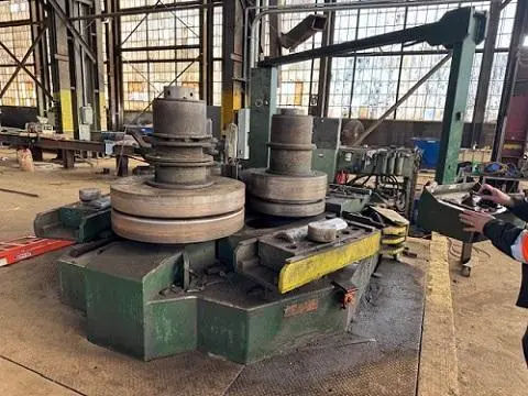 Used Roundo R9S Angle Bending Rolls New Jersey US | Machinery Values #302434
