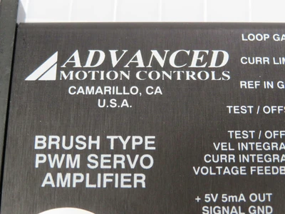 Used ADVANCED MOTION CONTROLS _UNKNOWN_ Amplifiers | OCO Industrial #1736338