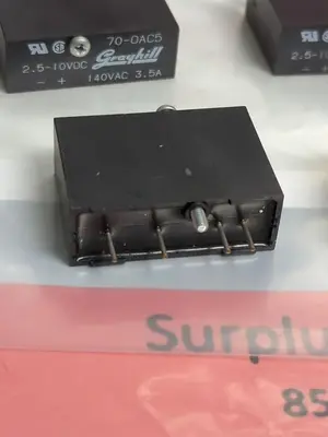 Used GRAYHILL 70-0AC5 Misc Electrical & Power Parts Ohio US | Surplus Asset Holdings #1239010