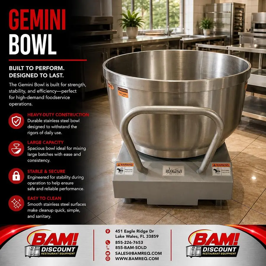 Used GEMINI _UNKNOWN_ Food, Restaurant, & Bakery Parts & Accessories Florida US | BAM Discount Restaurant Equipment #1384856