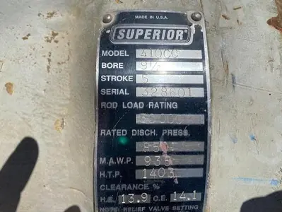 USED WHITE SUPERIOR RAM