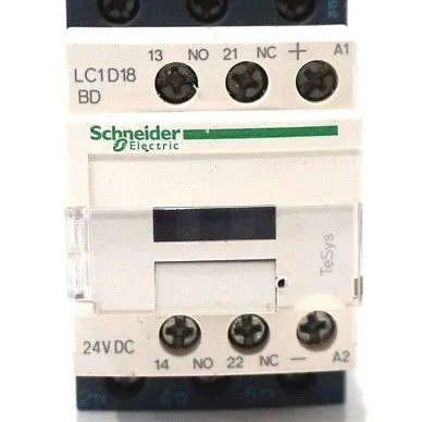 USED SCHNEIDER ELECTRIC LC1D18BD CONTACTOR