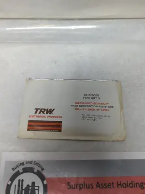 New | in-Stock TRW GBT 1/4 Miscellaneous Equipment (Electrical & Power) | Surplus Asset Holdings #1200702
