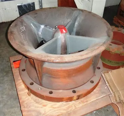 BW/IP pump suction bell w/bearing
