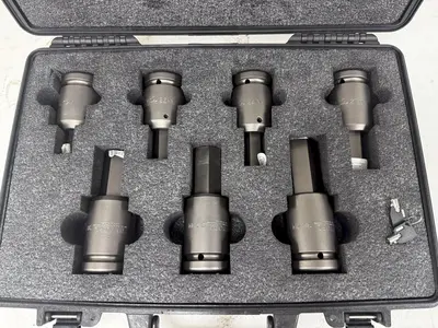 (7) 19 - 36 mm HYTORC 1" ALLEN SOCKETS, FOR HYDRAULIC TORQUE WRENCH: YOBRO #24180