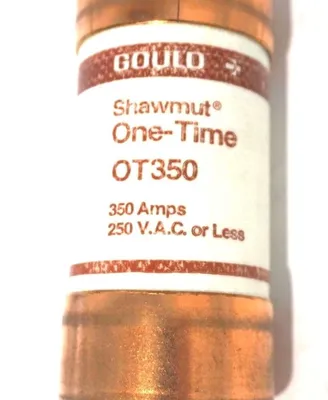 NEW GOULD SHAWMUT OT350 FUSE