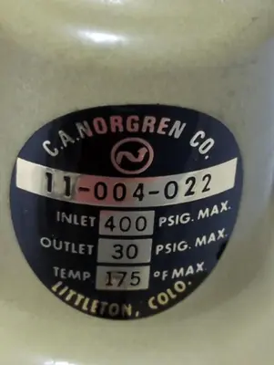Used NORGREN 11-004-022 Air Pressure Regulators Ohio US | Surplus Asset Holdings #1365652