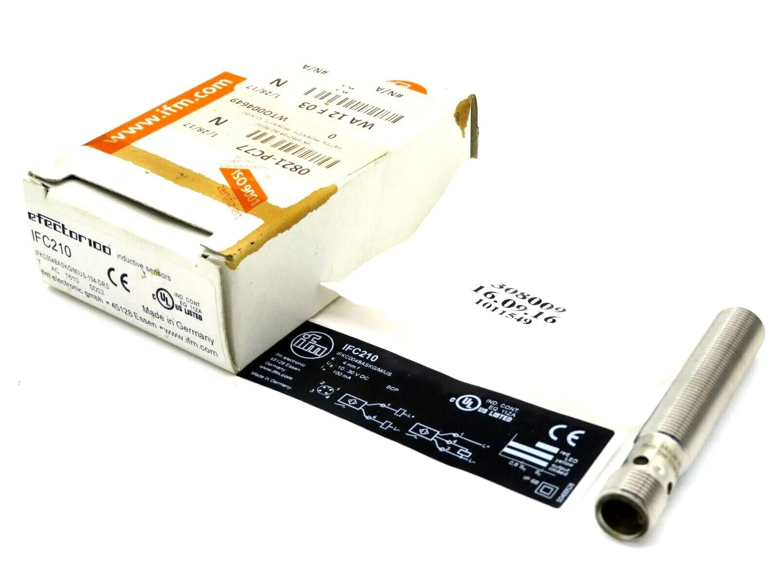 NEW IFM IFKC004BASKG/M/US-104-DRS/IFC210 SENSOR IFKC004BASKGMUS104DRSIFC210