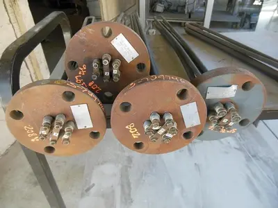 Heater, Immersion, Mdl WISF345300208, Flanged, S/st (4) #S739747