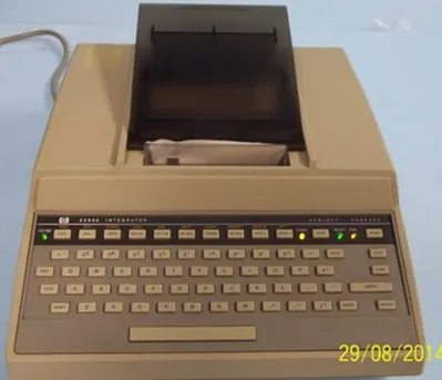 QTY. 1. HP INTEGRATOR MODEL: 3393A SERIAL NO: 2543...