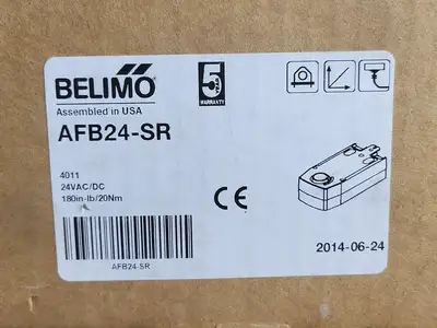 New | in-Stock BELIMO AFB24-SR Electric Motor Driven Actuators British Columbia CA | Lenmark #418106