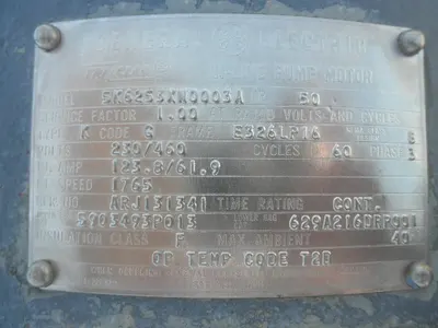 USED GENERAL ELECTRIC 5K6253XN0003A