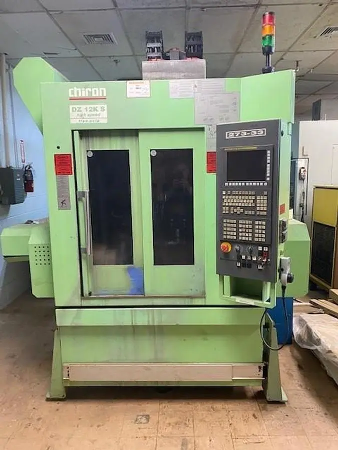 USED 2003 CHIRON DZ-12K S HIGH SPEED 5 AXIS VMC