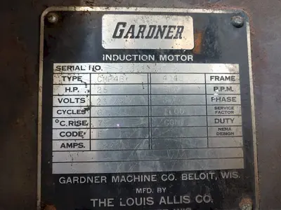 USED GARDNER 2V36M36