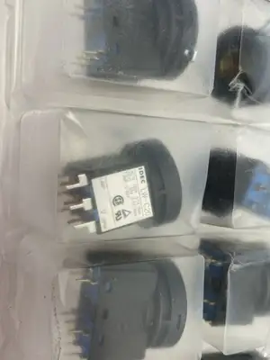 New | in-Stock IDEC Pushbutton Switch Contact Block, DPDT 22mm Gold 10-PACK Contact Blocks Michigan US | Maverick Industrial Sales #1390860