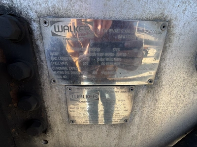 Used 2017 WALKER MILK TANKER TRAILER Liquid Supply Trailers Michigan US | Miedema Asset Management Group #1709518