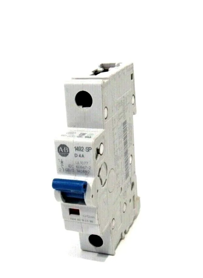 USED ALLEN BRADLEY 1492-SPM1D040 CIRCUIT BREAKER SER.D 1492SPM1D040