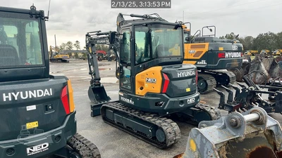 Used 2024 HYUNDAI HX48AZ Crawler Excavators - Mini North Carolina US | National Equipment Dealers #1422341