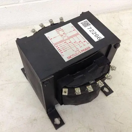 Used SNC P10669 Transformers Michigan US | Ideal Machinery #592812