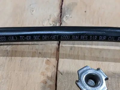 SAB 93331203 12 AWG 3C Motor Control Cable Wire LOT OF 10' FOOT - New