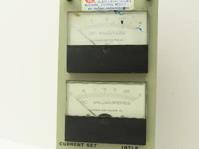 Glassman HV DON-3.2N3A Power Supply Output Control Module 0.6 MDL 3 Amp 4VDC