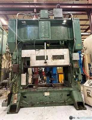 Used 1990 MINSTER E2-400-96-42 Straight Side Presses Michigan US | S & G Press and Machinery Sales #1133551