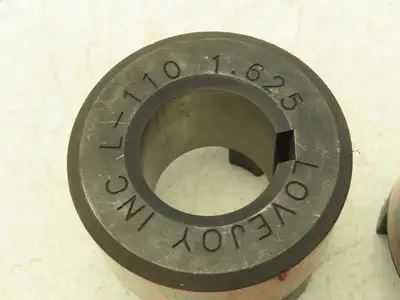 Lovejoy L-110X1.625/L-110 1.125 Coupling Set 1-1/8" & 1-5/8" Bore Hubs W Spider