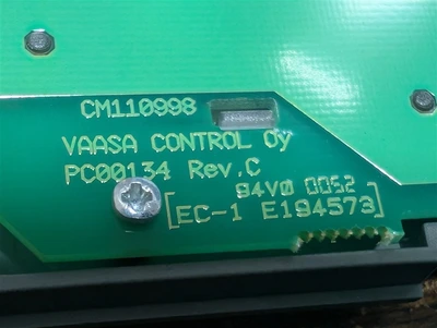 VAASA / Cutler Hammer PC00134 Variable Frequency Drive Operator Module Used
