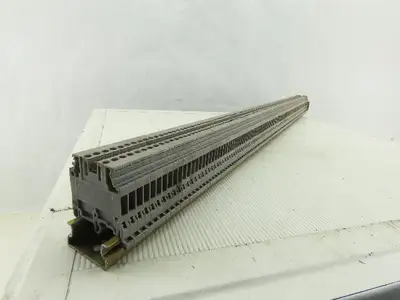 Entrelec M4/6 5116 DIN Rail Mount Terminal Block 600V 25A Lot of 135