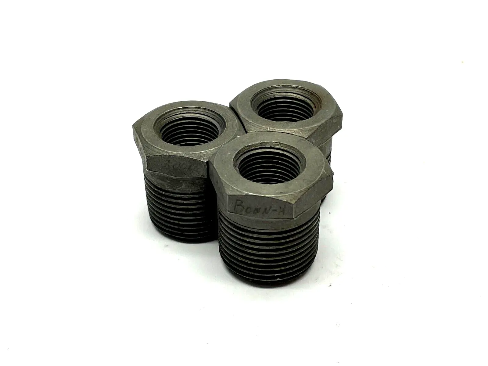 Pipe Bushing Hex 3/4" x 3/8" Threaded LOT OF 3 - New Other