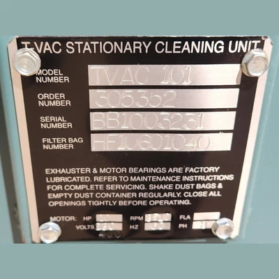 USED GARDNER DENVER TVAC 101